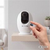Krüger&Matz Connect C170 Wi-Fi kamera in video baby monitor s merjenjem temperature in vlažnosti | Shoptok.si