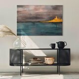 Artgeist Slika - Golden City (1 Part) Wide 120x80 Slike