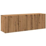vidaXL Zidni TV ormarići 2 kom boja hrasta artisan 60 x 30 x 41 cm | shoptok.hr