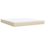  Boxspring krevet s madracem Krem 180 x 200 cm Tkanina - Krem 180 x 200 cm Dizajn linija | shoptok.hr