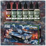 Green Stuff World Paint Set - URBAN CAMO Dust (Box x6) Cene