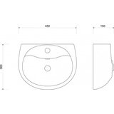 Eco Lavabo ECO 450 (ECO010) | ePonuda.com