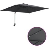 vidaXL Vrtni suncobran Antracit 248.5 x 247.5 x 160 cm tkanina | shoptok.hr