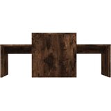  Set stolića za kavu boja hrasta 100x48x40 cm konstruirano drvo | shoptok.hr