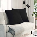  Jastučići za sofu 2 pcs Crna 60 x 60 cm tkanina | Eponuda.com