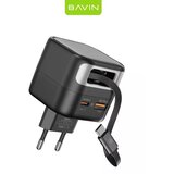 BAVIN PC2073Y retraktabilni kabal brzo punjenje 45W TYPE C crni Cijene
