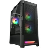 COUGAR GAMING COUGAR DUOFACE RGB PC Case, Mid Tower, Black CGR-5ZD1B-RGB | ePonuda.com