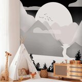  Foto tapeta - Landscape at Sunset - Second Variant 250x175 Vodootporna | shoptok.hr
