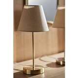 Jotex Bež/medeninasta tekstilna namizna svetilka (višina 39 cm) Lasse – | Shoptok.si