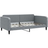  Dnevni krevet na razvlačenje svjetlosivi 100x190 cm od tkanine | shoptok.hr