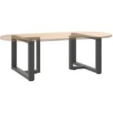  Noge za klub stolić T-oblika 2 kom antracit 60x25x(42-43) cm čelik | shoptok.hr