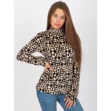 RUE PARIS Blouse-RP-BZ-8187-2.06-black-beige | Shoptok.si
