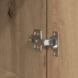  Visoka komoda hrasta artisana 50x35x180 cm konstruirano drvo | shoptok.hr