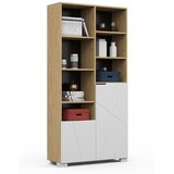  Knjižna omara X OAK 2D | Shoptok.si