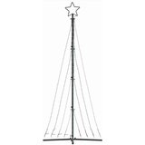 vidaXL Lučke za novoletno jelko 447 LED diod hladno tople bele 249 cm | Shoptok.si