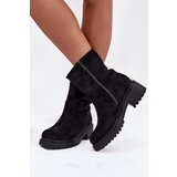 Boto Insulated Women's Ankle Boots Low Heel Black Mirellea | shoptok.hr