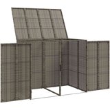  Kutija za smeće 2 pcs Siva 130 x 80 x 115 cm Polietilen | shoptok.hr