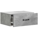  Stenski nočni omarici Betonsko siva 49 x 34,5 x 20 cm, (5000209741) | Shoptok.si