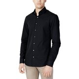 Calvin Klein Jeans Srajce z dolgimi rokavi POPLIN STRETCH SLIM SHIRT K10K103025 Črna Cene