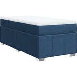 Maison Chic Box spring postelja - Vzmetna postelja z vzmetnico modra 80x200 cm blago SL24022, (21880046) Cene