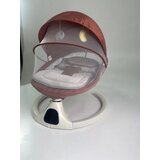  njihalica za bebe marsi – bordo boja (bluetooth, detekcija pokreta, 5 brzina) u