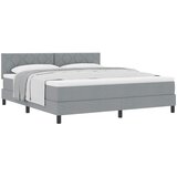  Krevet s opruga kutije Svijetlo siva 180 x 200 cm tkanina | shoptok.hr