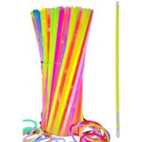 Fluorescent Headbands 100 Pieces Many Colors Glow In The Dark | shoptok.hr