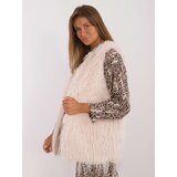 Wool Fashion Italia Vest-AT-KZ-2349-1.31P-light beige | shoptok.hr