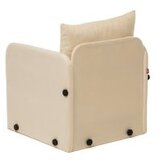 Atelier Del Sofa Fotelja na rasklapanje Saga Single, 68x70x66 cm, Krem | Eponuda.ba