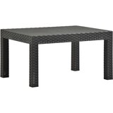 vidaXL vrtna miza antracitna 58x58x41 cm pp | Shoptok.si