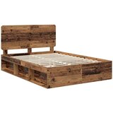  Konstrukcija postelje Star les 150 x 200 cm Masivno borovo les, (5000102887) | Shoptok.si