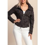 Fenzy Top Z Zadrgo, Rjav | Shoptok.si