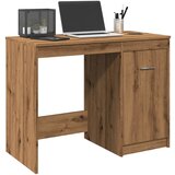 vidaXL Pisalna miza artisan hrast 100x50x76 cm inženirski les Cene