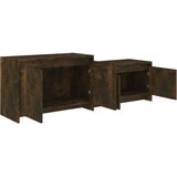 TV ormarić dimljena boja hrasta 146,5x35x50cm konstruirano drvo | Eponuda.ba