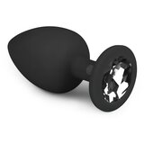 EasyToys - Anal Collection Diamond Čep Large - Crn | shoptok.hr