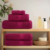 vidaXL Ručnici 4 kom bordo 100 x 200 cm 600 gsm od 100 % pamuka | shoptok.hr