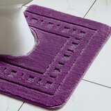 Catherine Lansfield Temno vijolične kopalniške preproge za WC v kompletu 2 ks 50x80 cm Armoni – | Shoptok.si