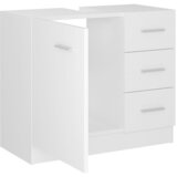 Ormarić za umivaonik bijeli 63 x 30 x 54 cm konstruirano drvo | shoptok.hr