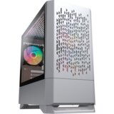 Cougar MG140 Air RGB White | PC Case | Mini Tower / Air Vents Front Panel / 3 x ARGB Fans / 4mm TG Left Panel | Eponuda.ba