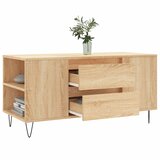  Stolić za kavu boja hrasta 102x44,5x50 cm od konstruiranog drva | shoptok.hr