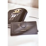  Women's Wallet Made Of Eco Leather Gray Kalinessa Cijene