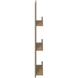  Polica za časopise s policom Umjetnički hrast 43 x 11 x 102 cm | Eponuda.com