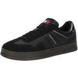 Tommy Jeans Nizke superge 'The Greenwich' srebrno-siva / črna | Shoptok.si