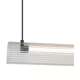 Nordlux LED prigušiva viseća lampa na kablu ALIANI LED/20W/230V 3000K crna/prozirna | Eponuda.com