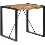  Blagovaonski stol 80 x 80 x 75 cm od grubog drva manga | shoptok.hr