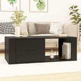 vidaXL Stolić za kavu crni 100 x 50,5 x 35 cm od konstruiranog drva Cijene