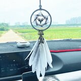 INF Privlačen obesek za vzvratno ogledalo z motivom jelena Grey, (21781523) | Shoptok.si
