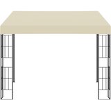  Zidna sjenica 3 x 3 m krem od tkanine | shoptok.hr
