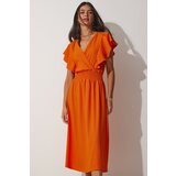 Happiness İstanbul Dress - Orange - A-line Cene