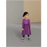 name it Purple girly polka dot dress Ofelia - Girls